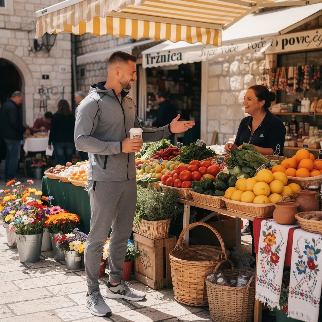 Pogled na zdjelu s mješavinom bilja i proteina, idealnom za sportaše.